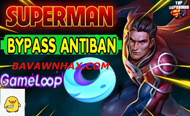 Hack BẢN BYPASS-SUPERMAN - HACK PUBG MOBILE GIẢ LẬP